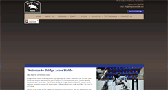 Desktop Screenshot of bridgeacresstable.com